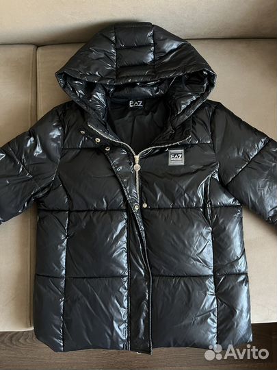 Куртка женская Armani EA7 shiny jacket 46