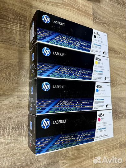 Комплект лазерных картриджей HP 415А