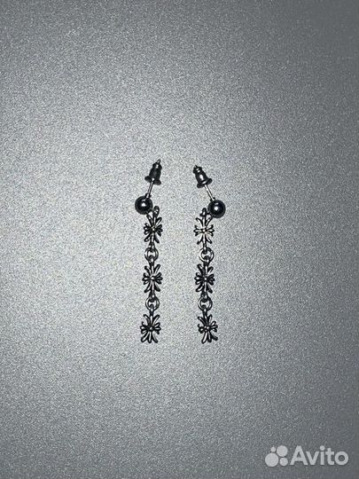 Сережки Chrome Hearts Новые