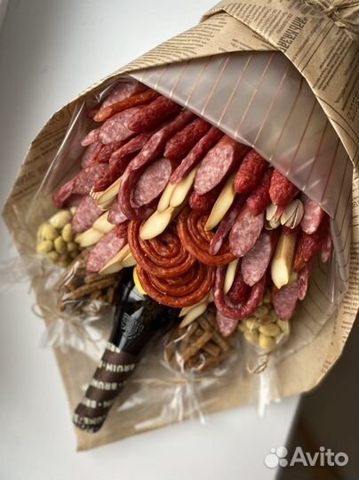 Мужские букеты съедобные