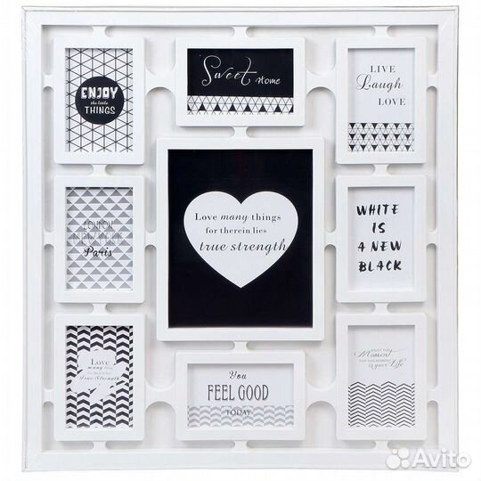 Фоторамка коллаж на 9 фото