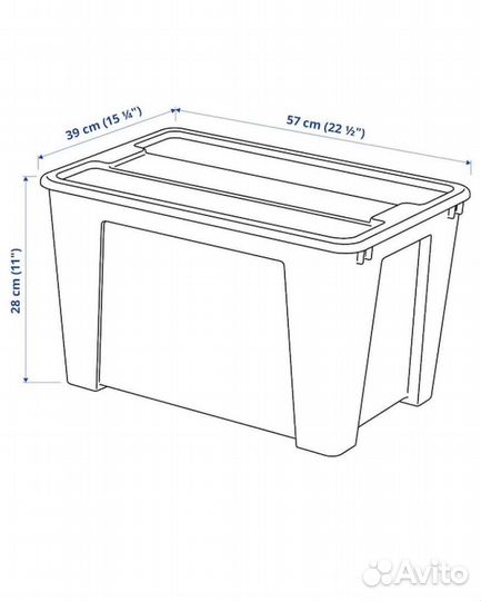 Икеа Ящик для хранения