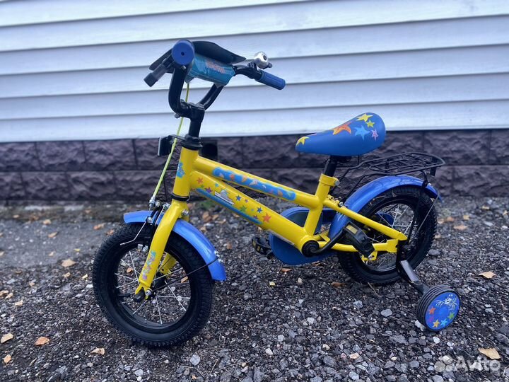 Велосипед детский 4х колесный
