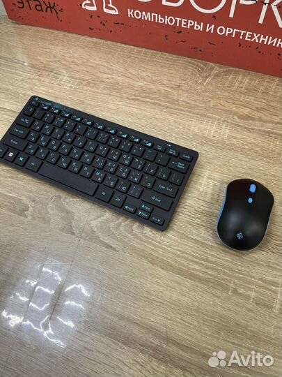Клавиатура+мышь беспроводная dexp KM-1006BU