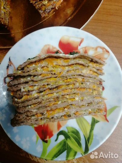 Печёночный торт