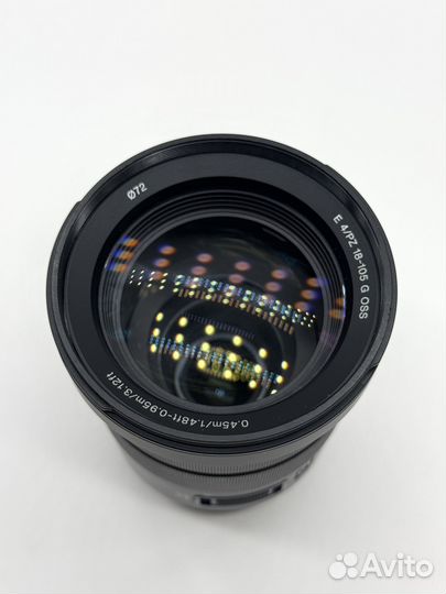Объектив sony 18-105 f4.0