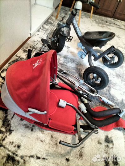 Велосипед коляска прогулочная Коляска 3 в 1