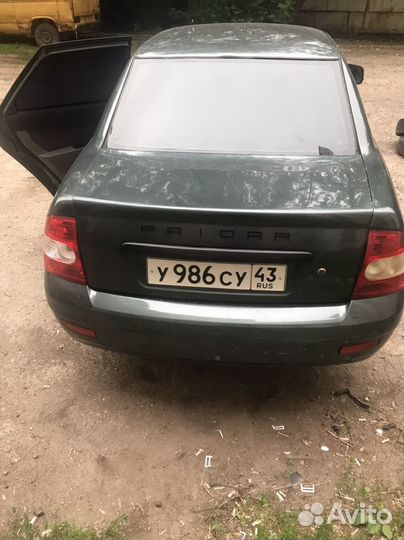 Задний бампер приора в цвет 360