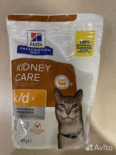 Hill's Prescription Diet k/d Kidney Care, 400гр