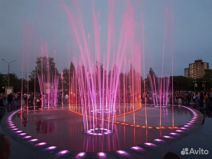 Фонтан светомузыкальный