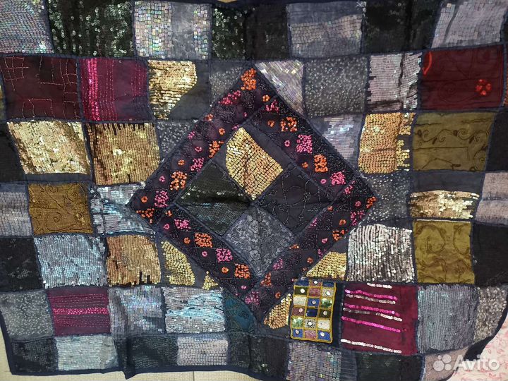 Ковёр настенный панно бисер ручная работа Индия