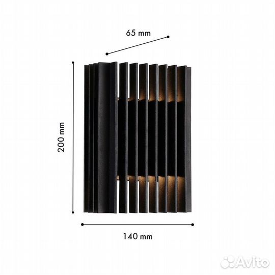 Настенный светильник Favourite Strudel 4297-1W