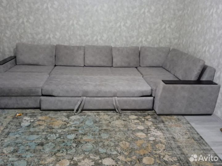 Диван угловой п образный