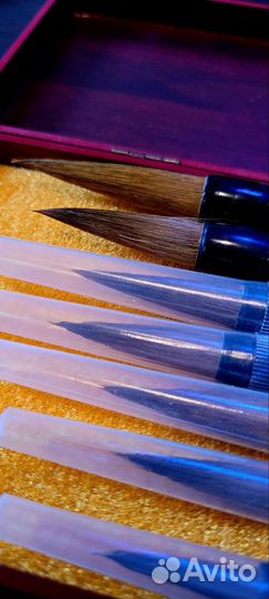 Набор китайских кистей каллиграфия 7 предметов