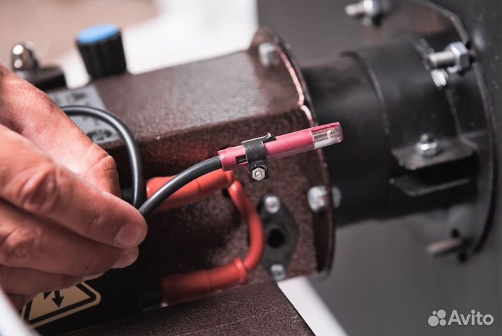 Горелка на отработке с цифровым дисплеем