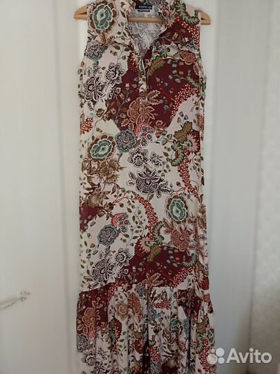 Платье женское 44 р на рост 165-170 см.Хлопок ТК
