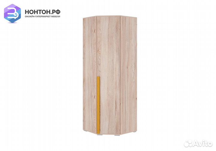 Шкаф угловой Лайк 09.01 дуб мария / горчица