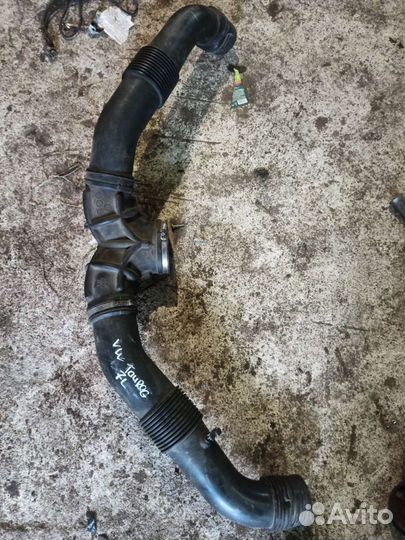 Тройник гофры воздушного фильтра Volkswagen Touare