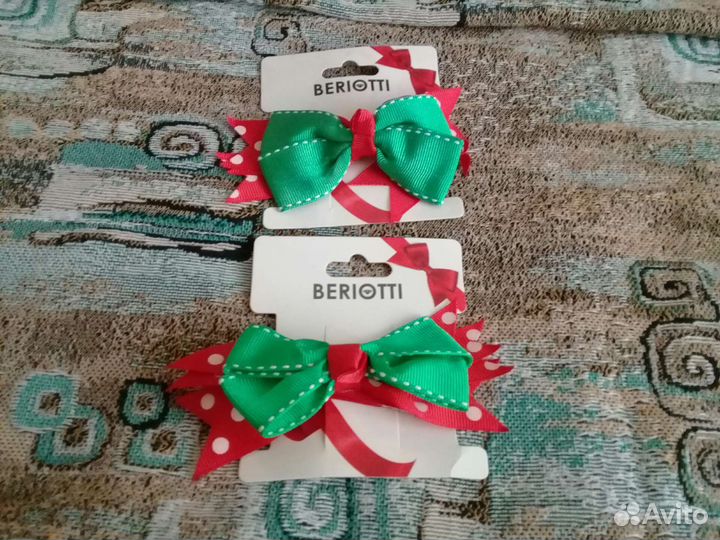 Новогодняя резинка для волос