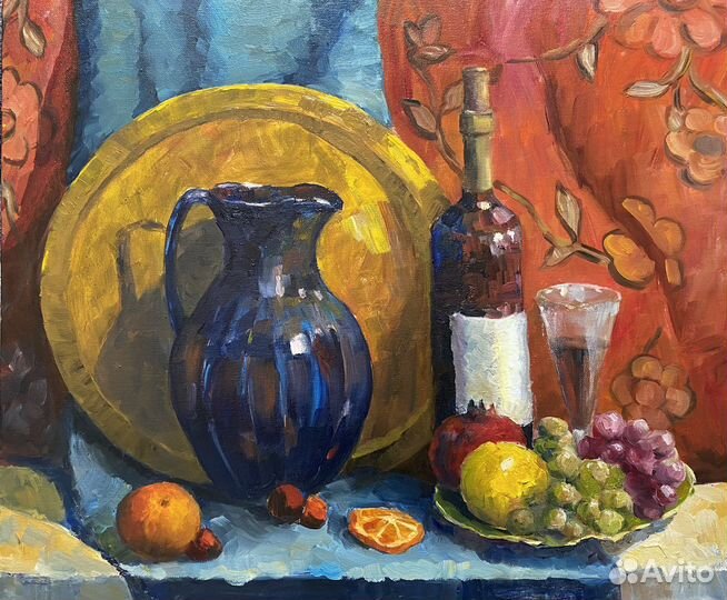 Картина маслом на холсте натюрморт