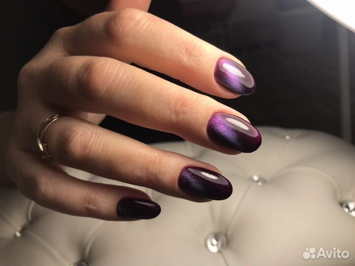 Маникюр гель лак/наращивание