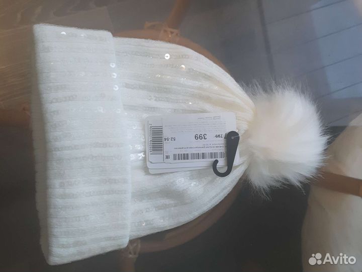 Новая демисезонная шапка р.52-54