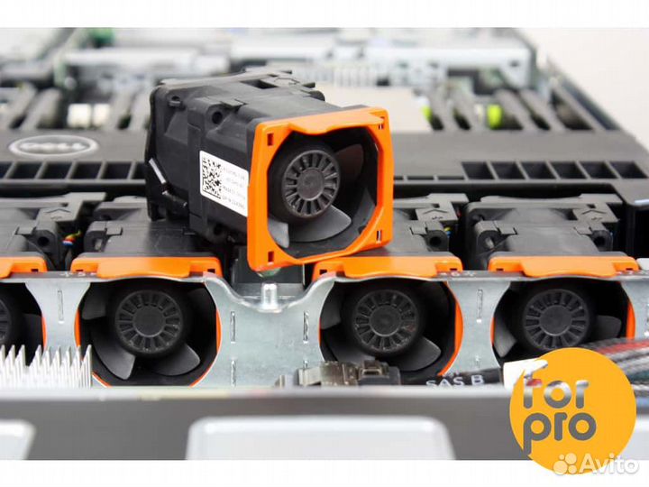 Сервер dell R620 8SFF 2xE5-2650 160GB, H710