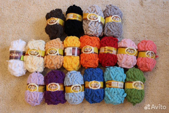 Пряжа помпонная