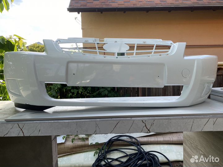 Передний бампер priora 2