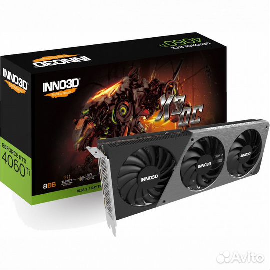 Видеокарта Inno3D GeForce RTX4060 Ti 575343