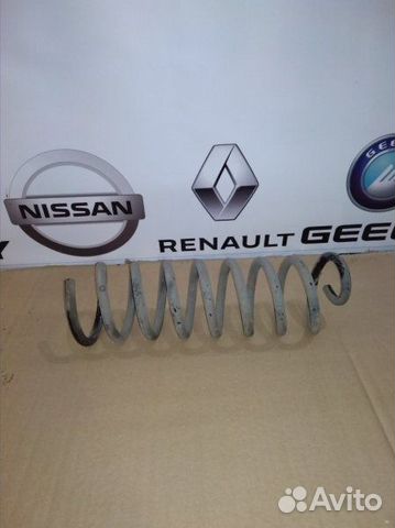 Пружина задняя Renault logan
