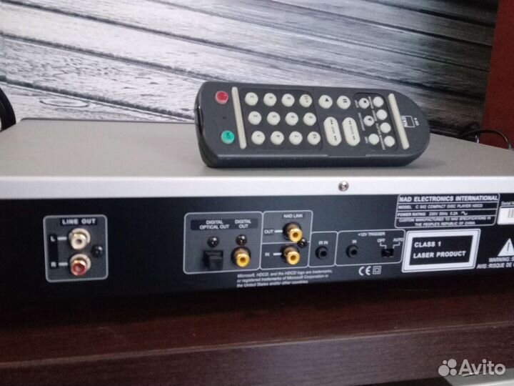 Nad C 542 hdcd compact disc player