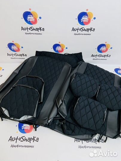 Авточехлы из жаккарда на LADA Granta