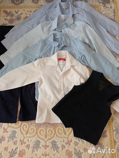 Школьные вещи пакетом на мальчика 122-128