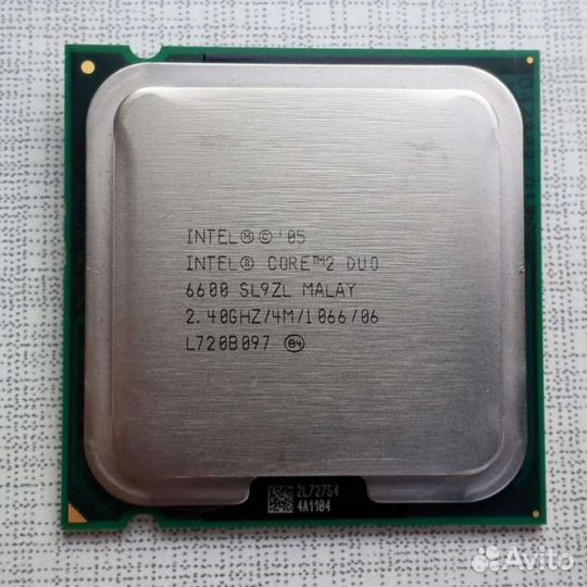 Процессоры intel core 2 duo P4.Celeron(слот775 б.у