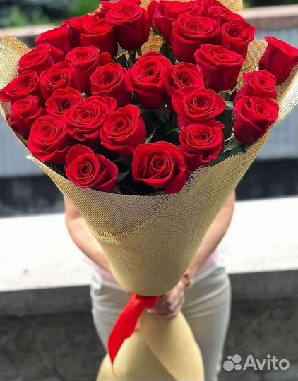 Высокие Розы Гиганты Доставка Круглосуточно