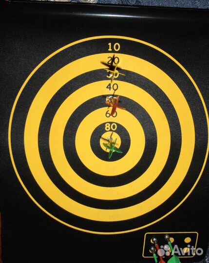Дартс магнитный двусторонний