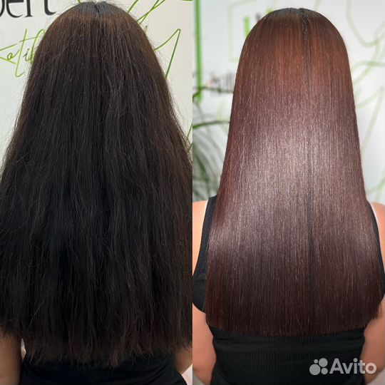 Кератин, нанопластика, ботокс для волос