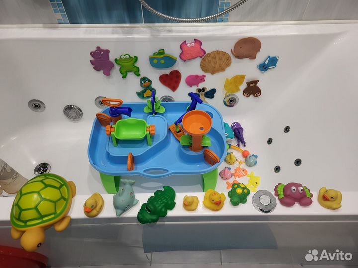 Игрушки для ванной для купания пакетом
