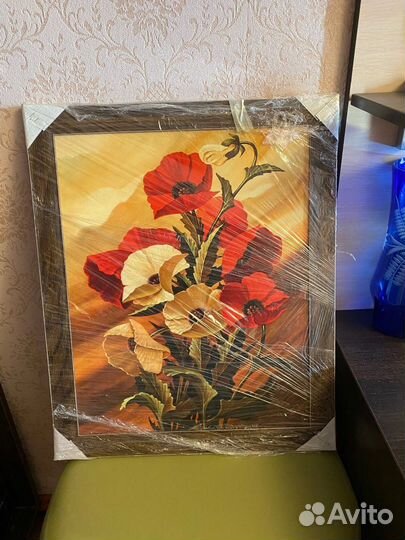 Картина солома