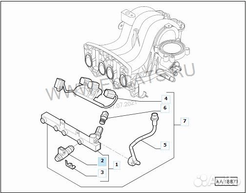 Газовое оборудование метан fiat 1.4