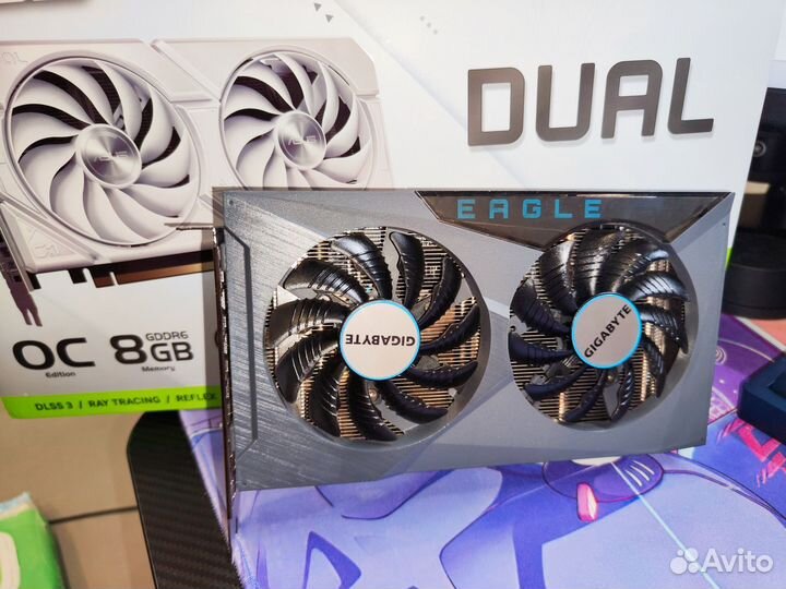 Видеокарта RX 6400 eagle gigabyte 4 гб gddr6