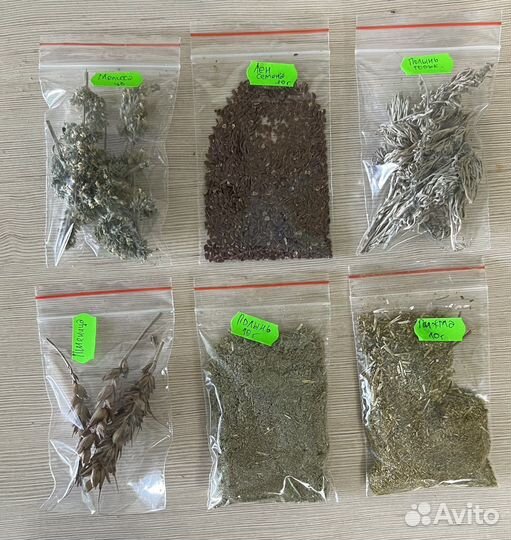 Набор трав для изготовления свечей