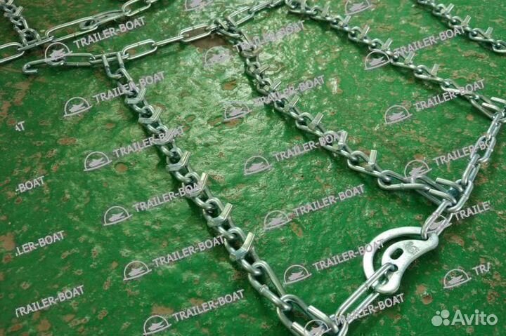 Цепи противоскольжения шипованные (14.5-13, 175/70R13, 165/70R14, 165R14, 165/80R14, 185/60R14)