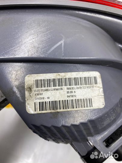 Фонарь задний правый Bmw X3 F25 N47D20C 2012