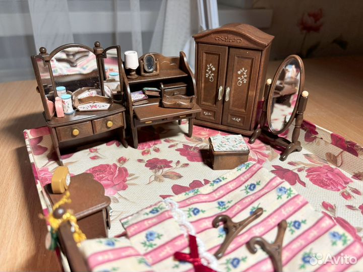 Sylvanian families мебель спальня
