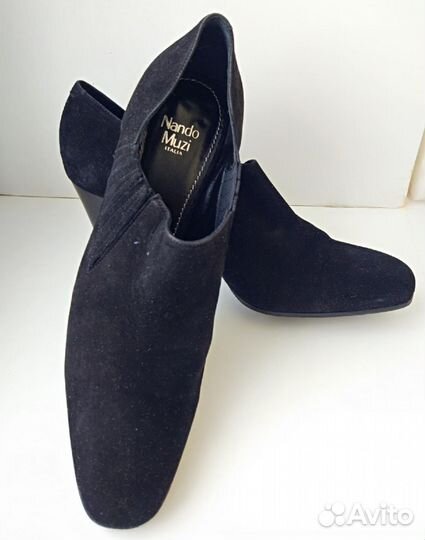 Ботильоны 100 замша Nando Muzi 39 р Италия