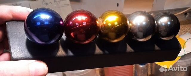 Краска Chrome (Хром) под лак