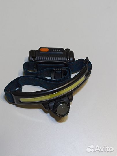 Фонарь налобный с датчиком движения W679