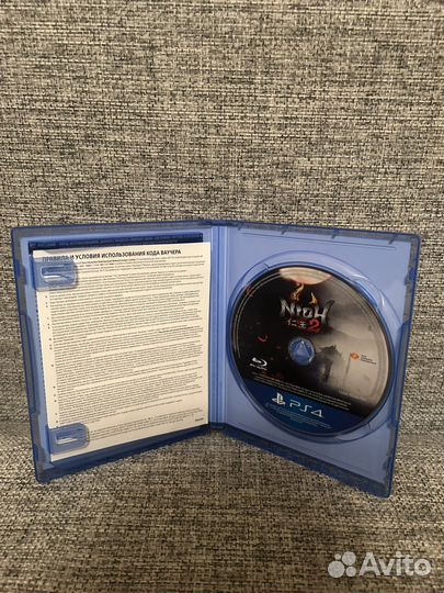 Nioh 2 ps4 диск